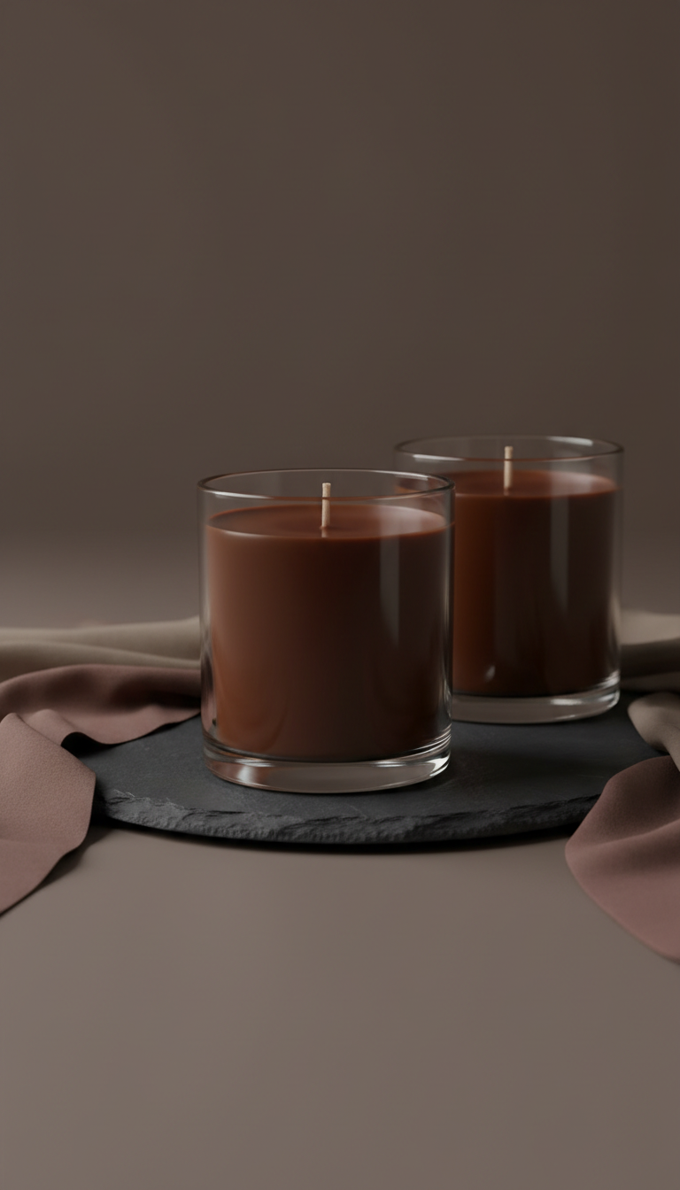 Amber Noir Massage Candle